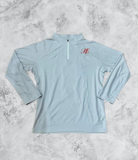 Light Gray Quarter Zip