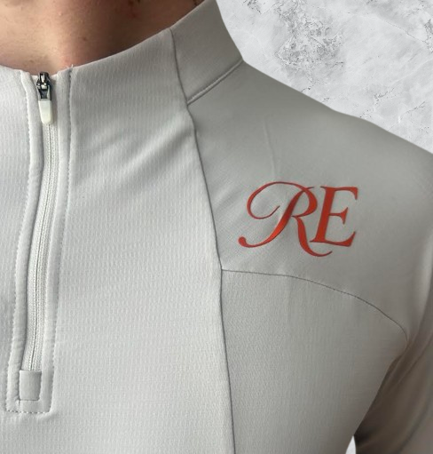 Light Gray Quarter Zip