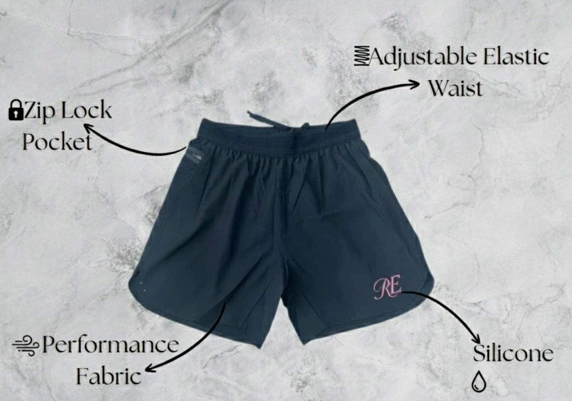 Black Active Shorts